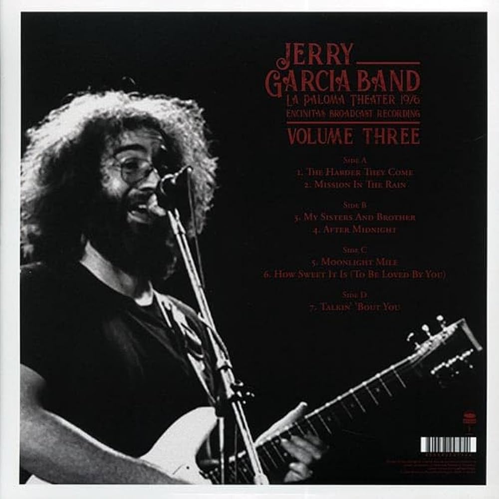 ■高音質USオリジナル盤■JERRY GARCIA BAND / ジェリーガルシ Amazon.com: JERRY GARCIA BAND : LA PALOMA THEATER 1976